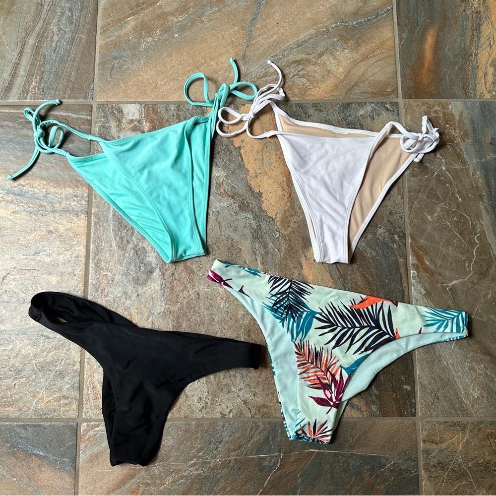 Women's Bikini Bottom Bundle Lot Size Large 8 Pieces - Picture 4 of 7